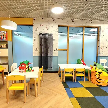 Lägenhet Triapart Between The Rivers, Kids Play & Gym Gdańsk